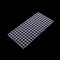 Dabixx Placa de aislamiento para acuario de peces- filtro divisor- tabla de patición- divisor de red blanco- 30 x 15 cm